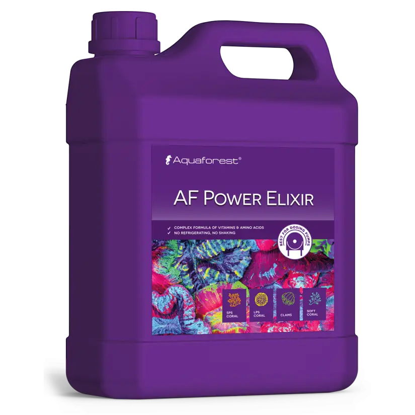 AQUAFOREST - AF Power Elixir - 2000 ml - Integratore nutritivo per coralli