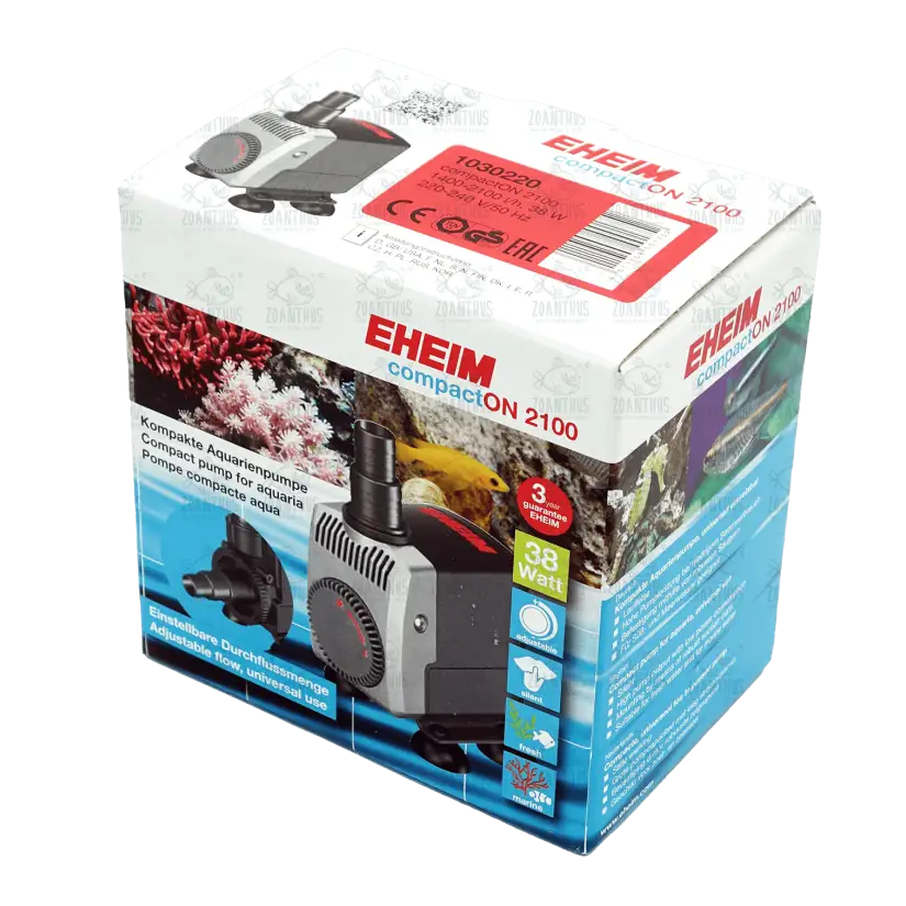 EHEIM - CompactON 2100 - Bomba de agua regulable 2100 l/h