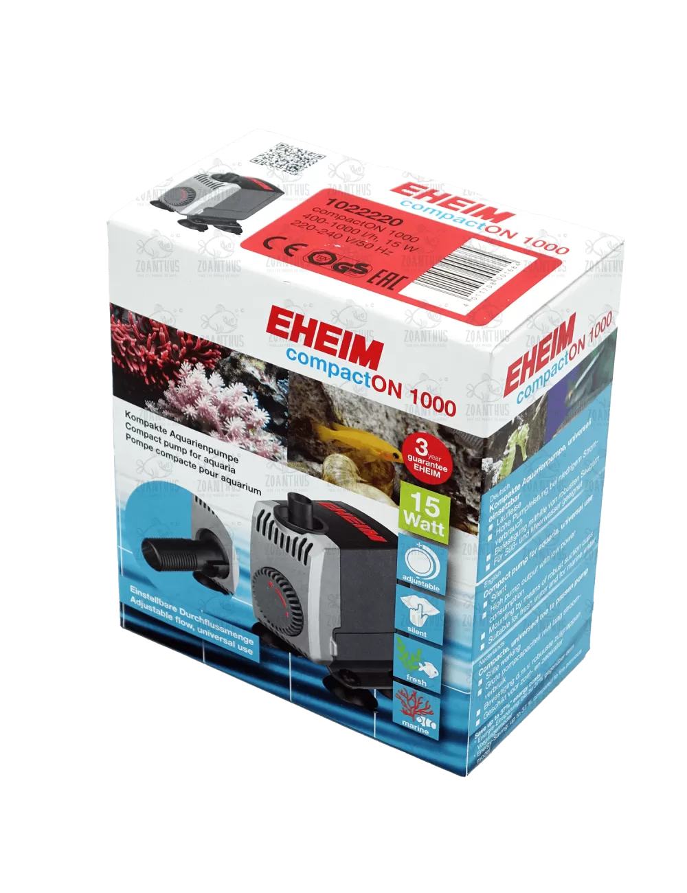 EHEIM - CompactON 1000 - Adjustable water pump 1000 l/h