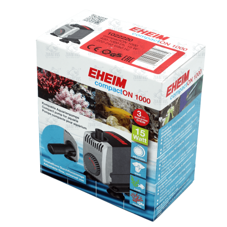 EHEIM - CompactON 1000 - Bomba de agua regulable 1000 l/h