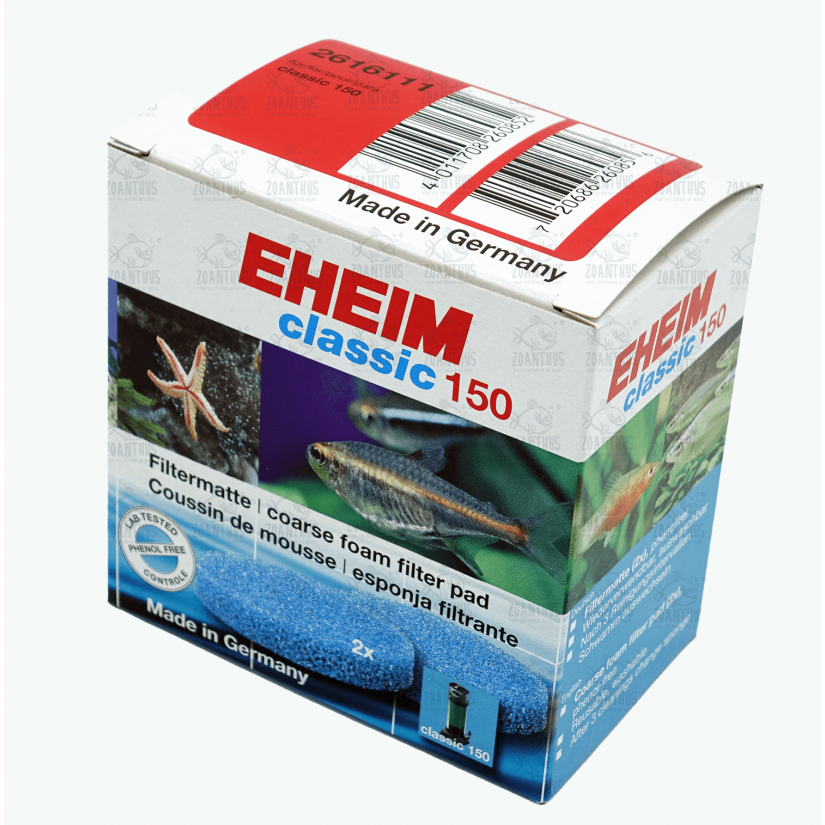 EHEIM - Almofadas de espuma para Filtro Classic 150