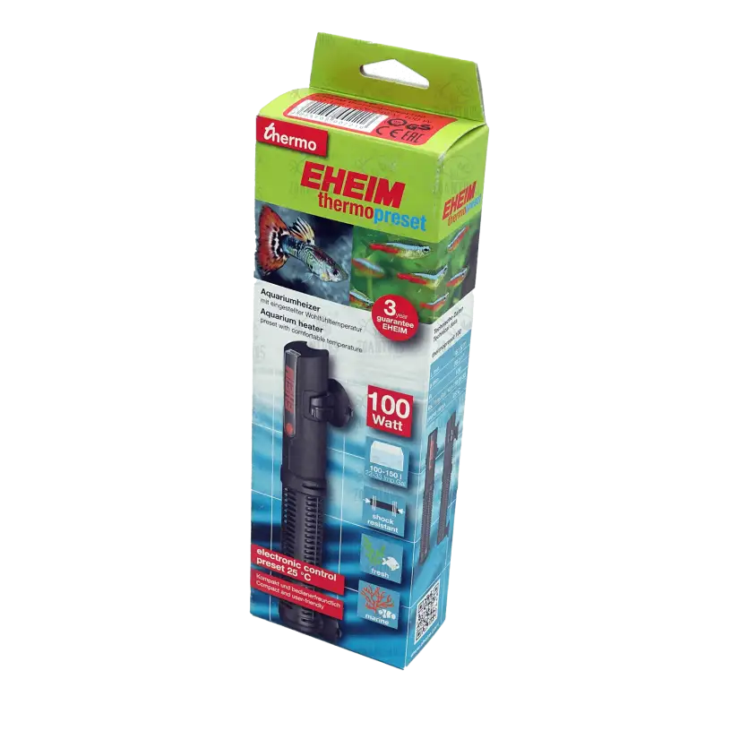 EHEIM - Thermopreset 100 - Chauffage pour aquarium - 100w