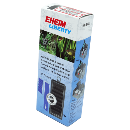 EHEIM - Cartuchos de carbono para filtros Liberty 2040/2041/2042