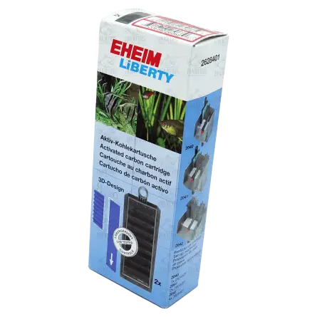 EHEIM - Cartuchos de carbono para filtros Liberty 2040/2041/2042