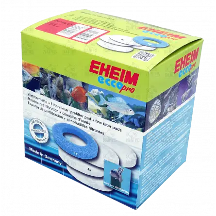 EHEIM - Set di schiume filtranti - Ovatta + schiuma blu - Per Ecco Pro