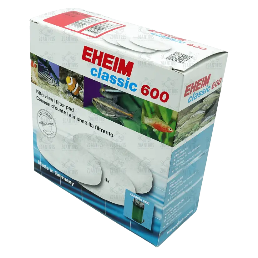 EHEIM - Coussins de Ouate pour Filtre Classic 600