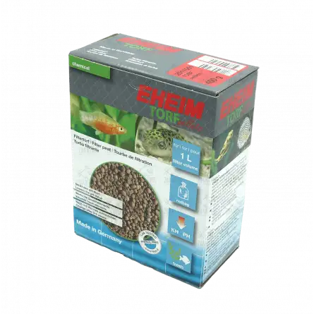 EHEIM - TORFpellets - 1l - Turba filtrante para acuarios - Con red