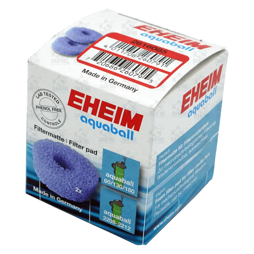 EHEIM - Coussins de mousse pour Filtres Aquaball 60/130/180