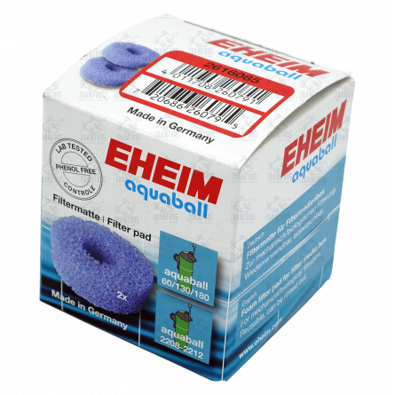 EHEIM - Almohadillas de espuma para filtros Aquaball 60/130/180