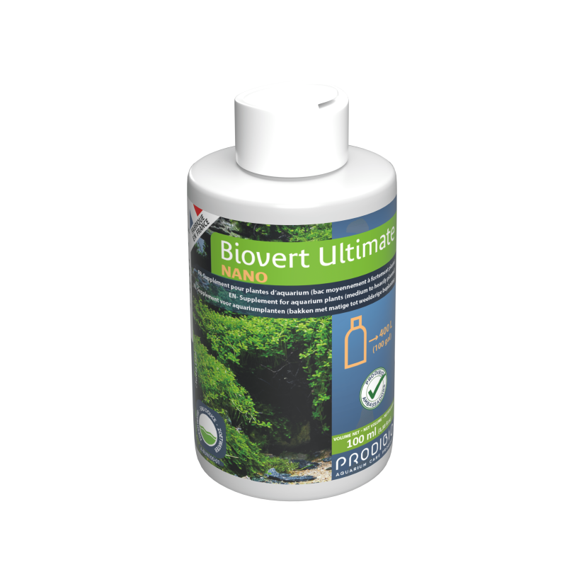 PRODIBIO - BioVert Ultimate Nano - 100ml - Suplemento para plantas de acuario