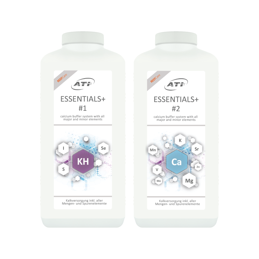 ATI - Essentials + - 1 en 2 - 2 x 2 L - Aanvoer van elementen KH, calcium