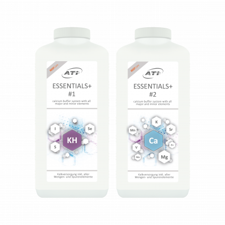 ATI - Essentials + - 1 et 2 - 2 x 2 L - Approvisionnement en éléments KH, calcium