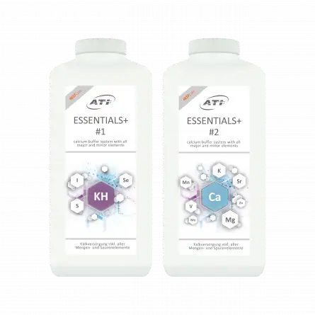 ATI - Essentials + - 1 und 2 - 2 x 2 L - Versorgung mit den Elementen KH, Kalzium