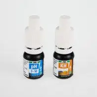 JBL - Pond Check pH e KH - 2x10 ml - Teste rápido de pH e KH para lagos