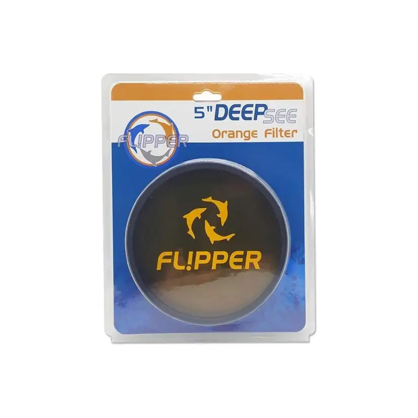 FLIPPER - DeepSee Max 5" - Filtro arancione - Per lente d'ingrandimento DeepSee Max