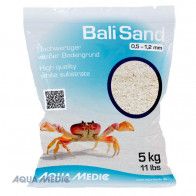 AQUA-MEDIC - Areia Bali - 0,5 - 1,2 mm - 5 kg - Areia calcária branca