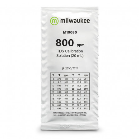 MILWAUKEE - Solution de calibrage 800 ppm - 20ml