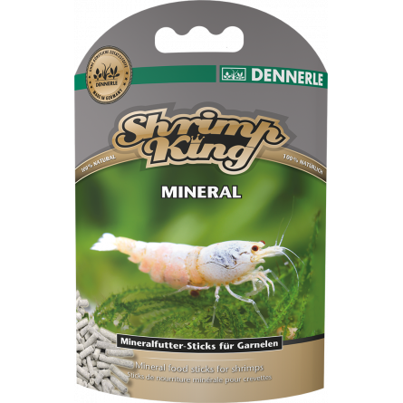 DENNERLE - Shrimp King - Mineral - 45 g - Alimento mineralizado para camarão