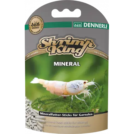 DENNERLE - Shrimp King - Mineral - 45 g - Alimento mineralizado para camarão