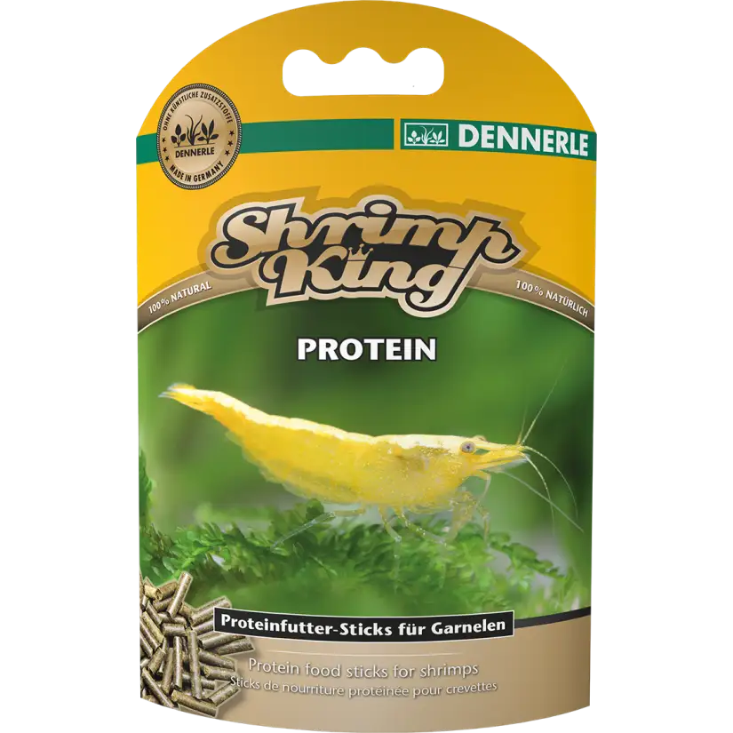 DENNERLE - Shrimp King - Protein - 45 g - Alimento proteico per gamberetti