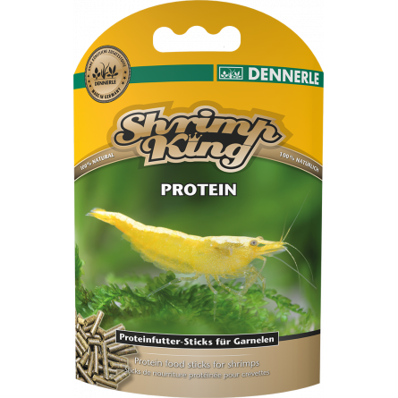 DENNERLE - Shrimp King - Protein - 45 g - Alimento proteico per gamberetti