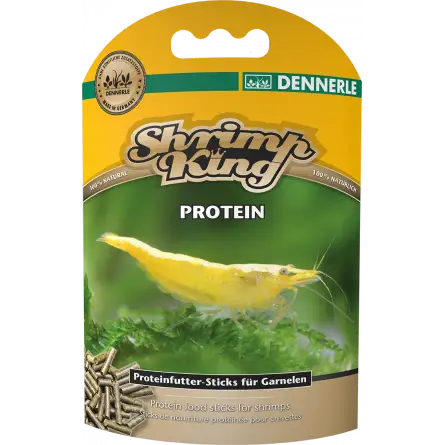 DENNERLE - Shrimp King - Protein - 45 g - Alimento proteico per gamberetti