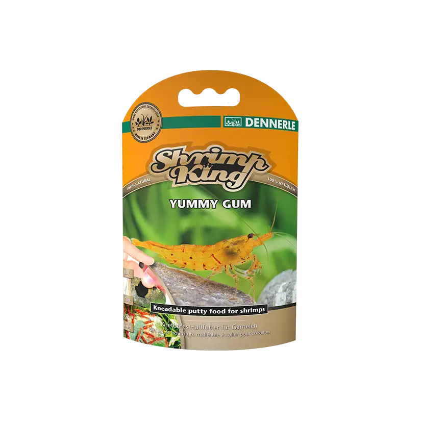 DENNERLE - Shrimp King - Yummy Gum - 55 g - Goma de camarão pegajosa