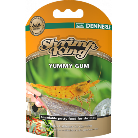 DENNERLE - Shrimp King - Yummy Gum - 55 g - Adherent Shrimp Food Gum