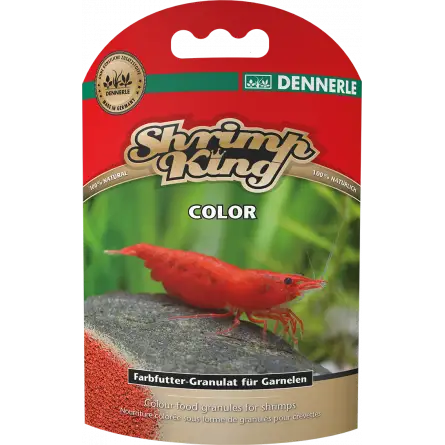 DENNERLE - Shrimp King - Kleur - 35 g - Kleurrijk garnalenvoer