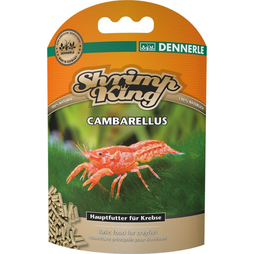 DENNERLE - Shrimp King - Cambarellus - 45 g - Hoofdvoer voor rivierkreeften