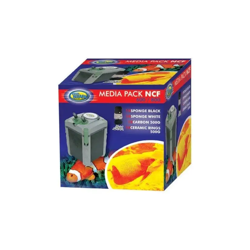 AQUA NOVA - Media Pack NCF - 600/800 - Media Pack para filtros NCF