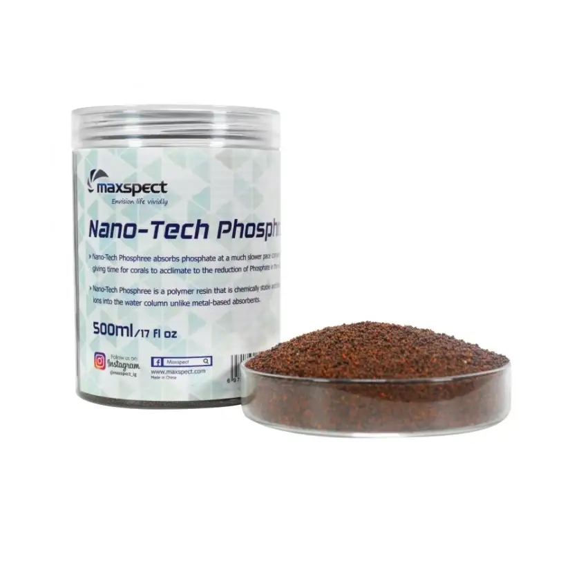 MAXSPECT - Nano-Tech Phosphree - 500 ml - Résine anti-phosphate