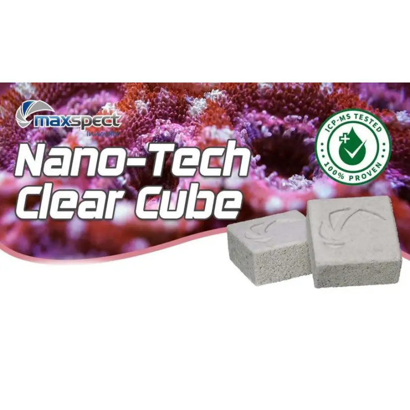 MAXSPECT - Nano-Tech Clear Cube - 8 cubi chiarificatori d'acqua