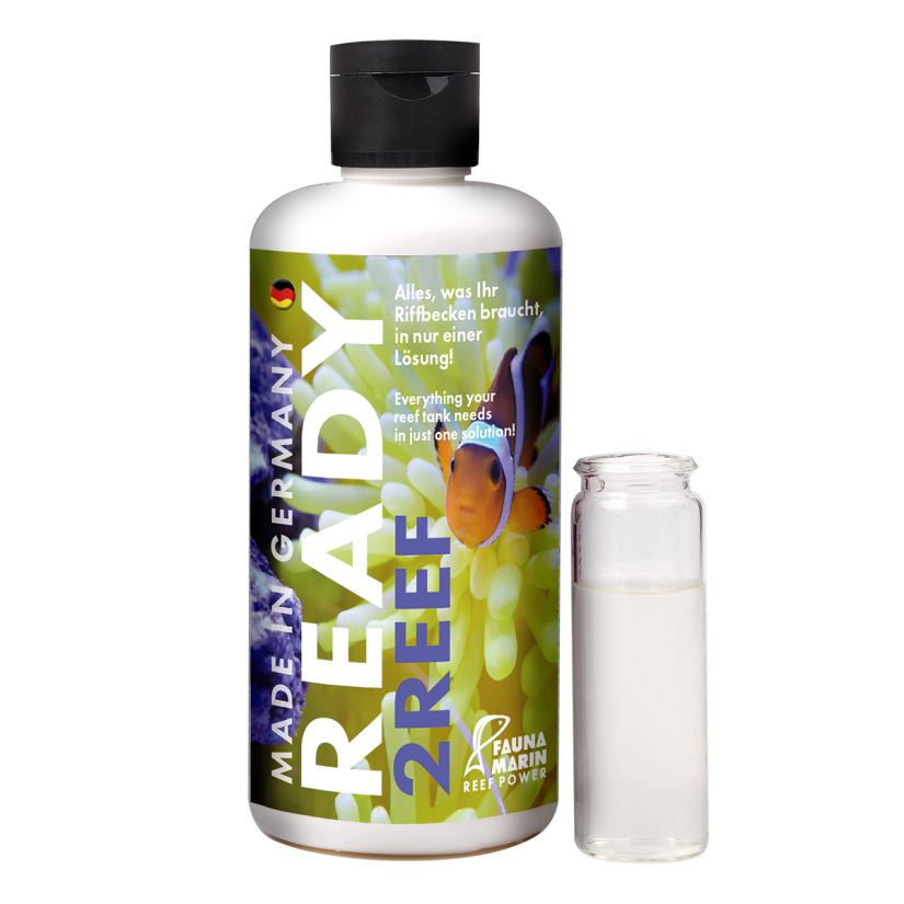 FAUNA MARIN - Ready 2Reef - 250 ml - Oligo-éléments - Pour l'entretien d'aquariums récifaux