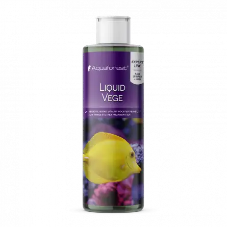 AQUAFOREST - AF Liquid Vege - 250ml - Alimento líquido para peces