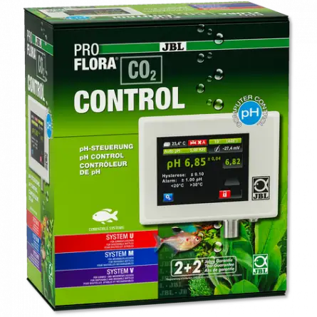 JBL - ProFlora - Controle de CO² - Computador de medição e controle - CO² e pH