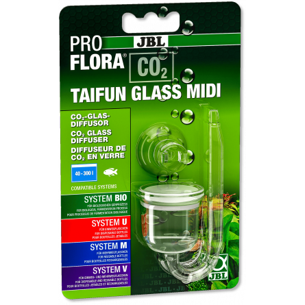 JBL - Proflora CO2 Taifun Glass Midi - Mini CO2 diffuser