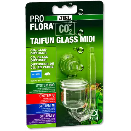 JBL - Proflora CO2 Taifun Glass Midi - Mini CO2 diffuser