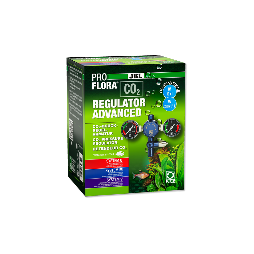 JBL - Proflora CO² - Regulator advanced - 2 manometerregelaar - Voor aquariumplanten