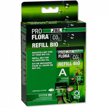 JBL - ProFlora CO2 - Nachfüller Bio - CO2 Nachfüller - Für Aquarium 30-80 Liter