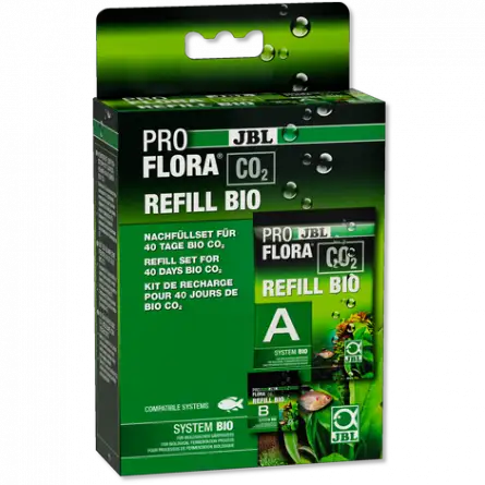 JBL - ProFlora CO2 - Refil Bio - Recarga de CO2 - Para aquário 30-80 litros