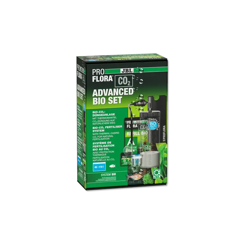 JBL - ProFlora CO2 - Advanced Bio Set - CO2-Düngesystem - Für Aquarien 40-110 Liter