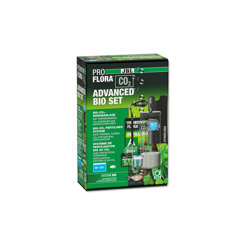 JBL - ProFlora CO2 - Advanced bio set - Système de fertilisation au CO2 - Pour aquariums 40-110 litres