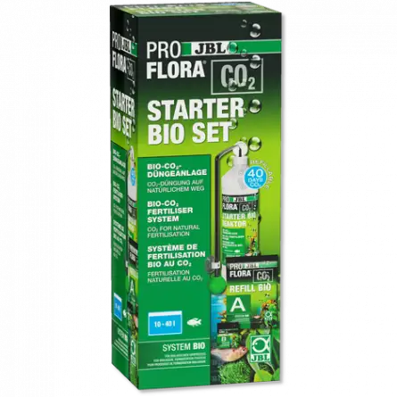 JBL - ProFlora CO2 - Bio Starter set - 10-40 L - Fertilización Bio CO2