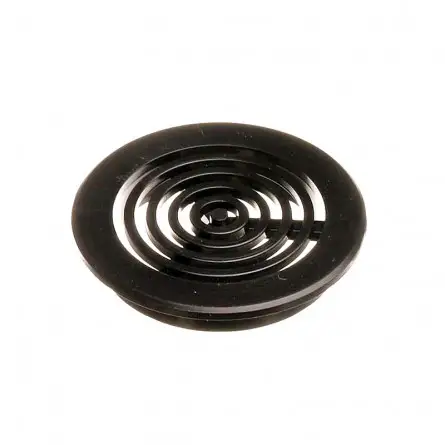 AQUA MEDIC - Round grid - 40 mm - Black - Drain pipe protection