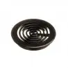 AQUA MEDIC - Round grid - 63 mm - Black - Drain pipe protection