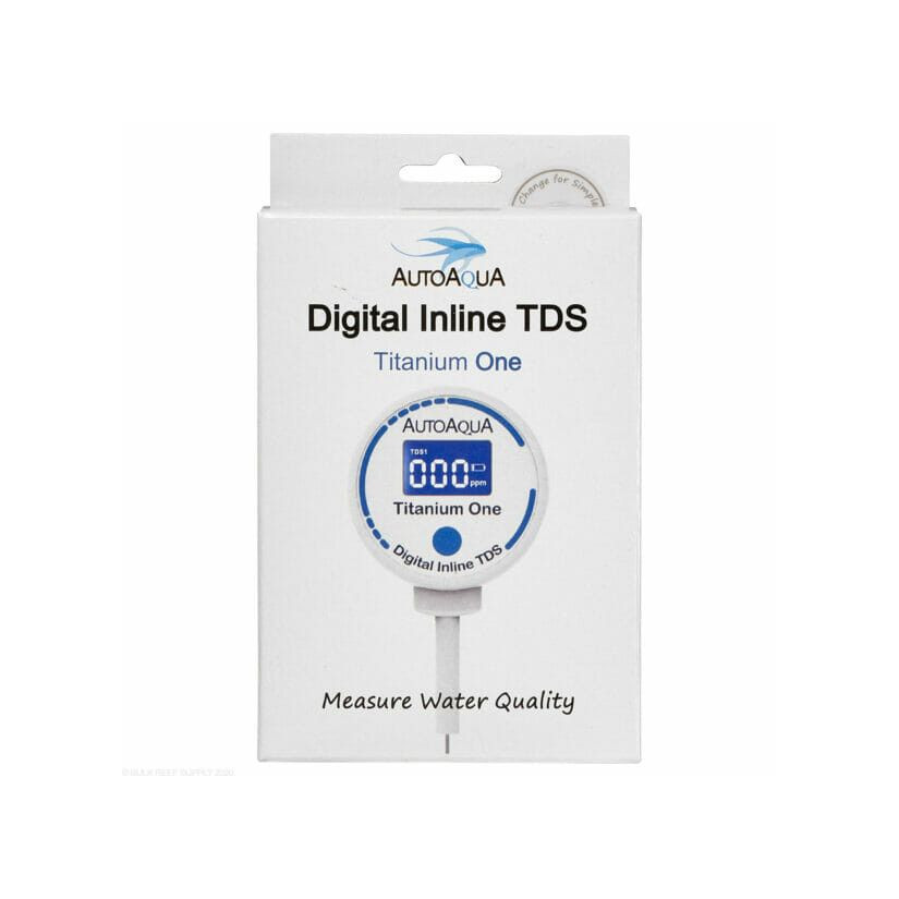 AUTO AQUA - TDS digital em linha - Titanium One - Medidor TDS manual