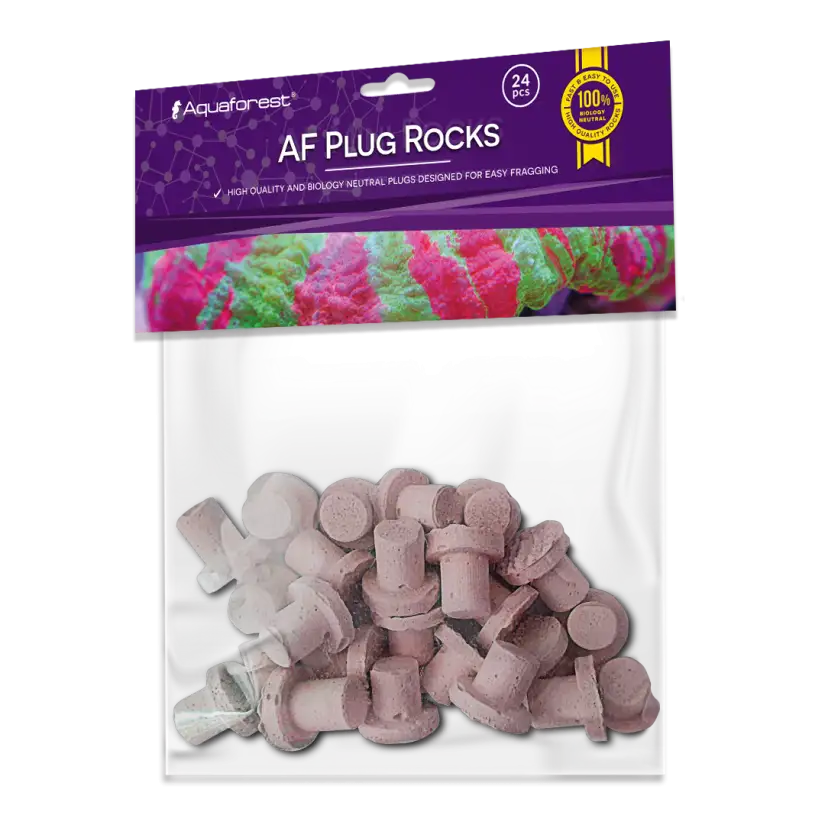 AQUAFOREST - Af Plug Rock Purple - Conjunto de 24 tampões de corte