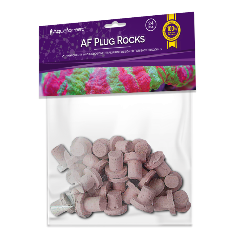 AQUAFOREST - Af Plug Rock Purple - Set 24 rezalnih čepov