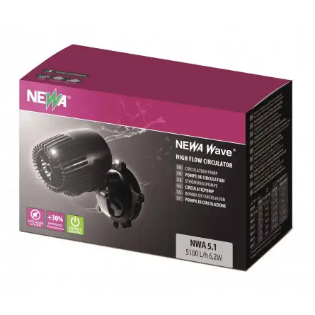 NEWA - Wave NWA 5.1 - 5100 L/H - Bomba de circulación de agua dulce y salada